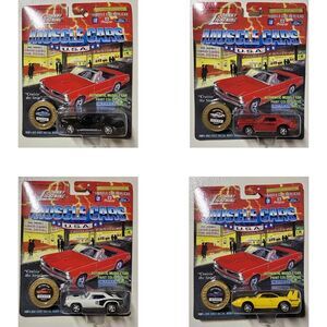 Johnny Lightning Muscle Cars limited Edition Lot of 4